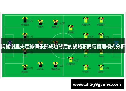 揭秘谢里夫足球俱乐部成功背后的战略布局与管理模式分析
