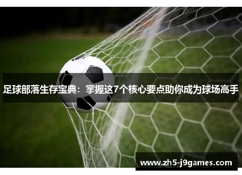 足球部落生存宝典：掌握这7个核心要点助你成为球场高手